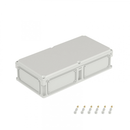 Корпус 600х300х146мм IP67 с непрозр. крышкой 21мм с фланцами пластик. DKC 563210