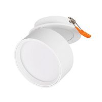Светильник светодиодный LGD-POT-BUILT-R85-12W Day4000 (WH 100 deg 230В) IP44 металл Arlight 045781