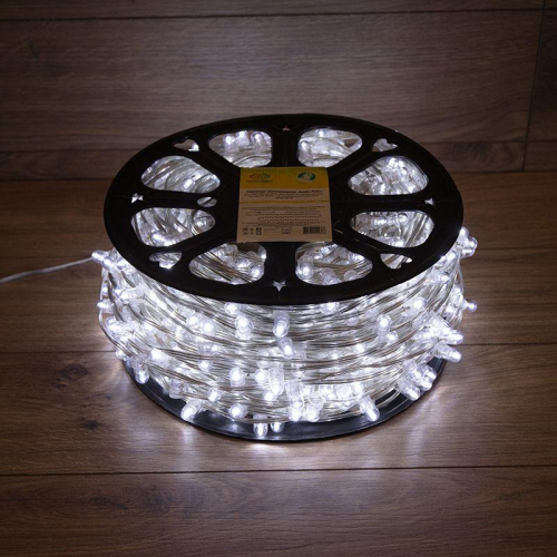 Гирлянда светодиодная "LED ClipLight" шаг 15см 665LED бел. 80Вт 12В IP65 провод ПВХ прозр. (уп.100м) Neon-Night 325-155 фото 8 Гирлянда светодиодная "LED ClipLight" шаг 15см 665LED бел. 80Вт 12В IP65 провод ПВХ прозр. (уп.100м) Neon-Night 325-155 фото 8