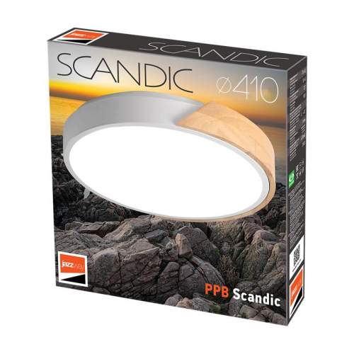 Светильник светодиодный декоративный PPB Scandic-R DIM 72Вт 3000-6500К IP20 настенно-потолочный бытовой диммир. WH/W JazzWay 5036970 фото 7