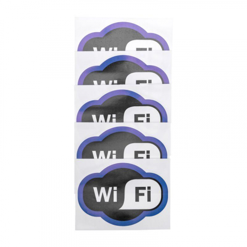 Наклейка информационный знак "Зона Wi-Fi" 150х200мм Rexant 56-0017 фото 2 Наклейка информационный знак "Зона Wi-Fi" 150х200мм Rexant 56-0017 фото 2