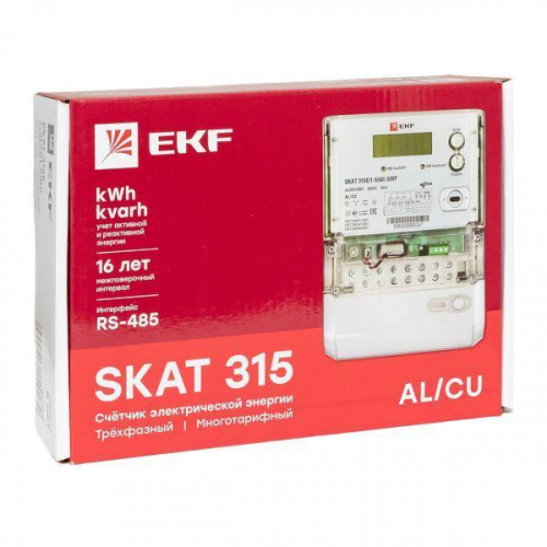 Счетчик Skat 315E/1-5(60) SIRP 3ф EKF 31501R фото 10 Счетчик Skat 315E/1-5(60) SIRP 3ф EKF 31501R фото 10