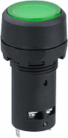 Кнопка d22мм 230В NO+NC 82 821 NBI-B-09-G с подсветкой зел. Navigator 82821