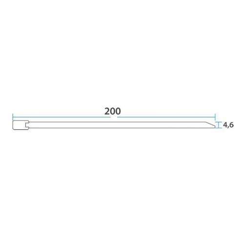 Хомут-стяжка стальной 4.6х200 (уп.100шт) Rexant 07-0208-100 фото 2 Хомут-стяжка стальной 4.6х200 (уп.100шт) Rexant 07-0208-100 фото 2