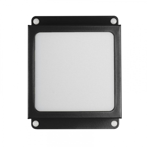 Светильник светодиодный PPL 089/G OPAL 9Вт 4000К IP40 BLACK ДВО/ДПО домино в потолок Грильято черн. Pro JazzWay 5065260