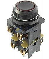 Выключатель кнопочный КЕ-012 У3 исп.2 3з+1р цилиндр IP40 10А 660В черн. Электротехник ET529308