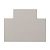 Угол T-образный 40х40 бел. Plast PROxima (уп.4шт) EKF tchw-40-40x4