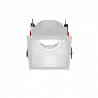 Рамка для модульного светильника FLEX 50 10 85х85х65 квадратная встраив. утопленная поворотная RAL9010 VARTON V1-R0-00435-10006-2000000