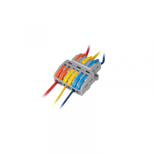 Клемма монтажная СМК PTC-3P 4236 BL/2 450В 32А 0.08-2.5(4.0)кв.мм JazzWay 5073807 фото 6