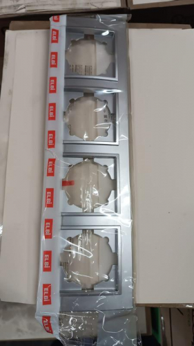 Рамка 4-м Zena сер. ABB 500-011000-228 Рамка 4-м Zena сер. ABB 500-011000-228