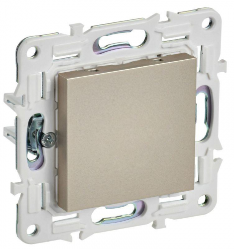 Заглушка с суппортом SKANDY SK-C01Sh шампань IEK SK-PL10-K37