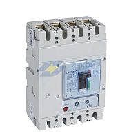 Выключатель автоматический 4п (3P+N/2) 630А 70кА DPX3 630 термомагнитн. расцеп. Leg 422041