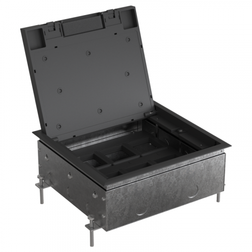 Люк MultiDesk MDK10 на 12мод. IP40 с монтажной коробкой для бетонных полов SE MDK10212 фото 4