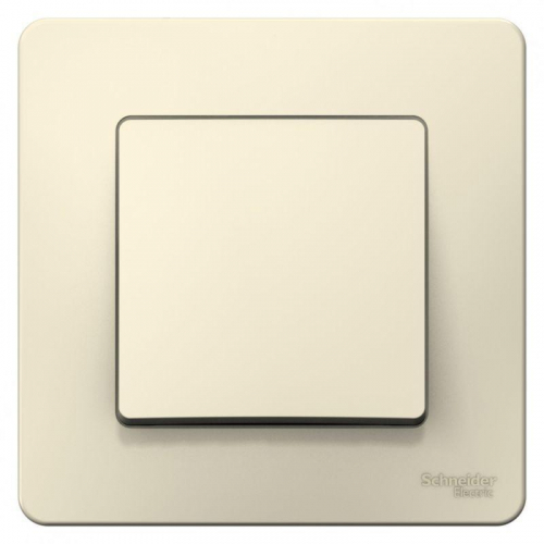 Выключатель 1-кл. СП Blanca 6А IP20 (сх. 1) 250В молочн. SE BLNVS006102 фото 2