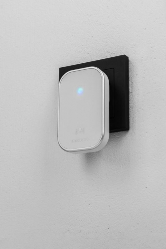 Звонок беспроводной дверной с цифровым кодированием 38 мелодий 200м IP44 бел. Rexant 73-0001 фото 3