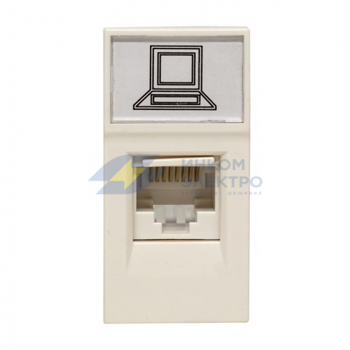 Розетка компьютерная 1мод. RJ45 кат.5E EKF E1MK015E-135-10 фото 4 Розетка компьютерная 1мод. RJ45 кат.5E EKF E1MK015E-135-10 фото 4