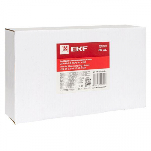 Колодка клеммная ST-2.5-NLPE 30A пружинная EKF plc-jxb-st-2.5-nlpe фото 10 Колодка клеммная ST-2.5-NLPE 30A пружинная EKF plc-jxb-st-2.5-nlpe фото 10