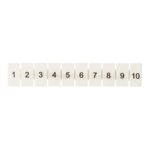 Маркеры для UT/ST/Push-in 2.5 с нумерацией 1-10 (уп.100шт) EKF zb-st-2.5-1-10 Маркеры для UT/ST/Push-in 2.5 с нумерацией 1-10 (уп.100шт) EKF zb-st-2.5-1-10