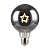 Лампа светодиодная Loft Led G95 3Вт 3000К E27 Voltega 8521