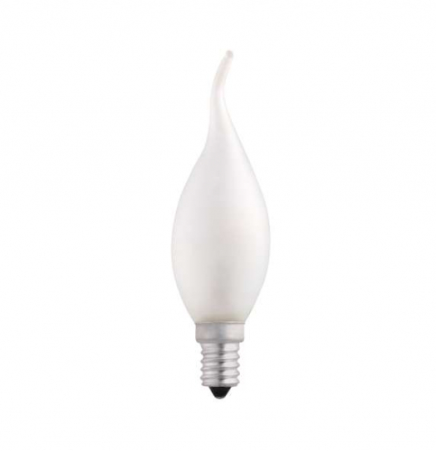 Лампа накаливания CT35 40W E14 frosted "Свеча на ветру" JazzWay 3321475