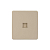 Розетка компьютерная 1-м RJ45 кат6 СП 16А IP20 250В ROUND шелк Kranz KR-78-0724-7