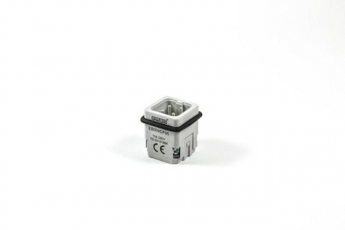 Штепсель 4 полюса 10А EMAS EB004CF00 Штепсель 4 полюса 10А EMAS EB004CF00