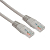 Патч-корд кат.5E UTP неэкранир. LSZH 3м сер. Rexant 18-8006