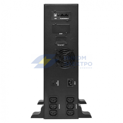Источник бесперебойного питания линейно-интерактивный E-Power PSW 600 1000ВА для монтажа в стойку с АКБ 2х12В_9Ач PROxima EKF PSW-615-RTB фото 8