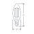 Лампа светодиодная 61 356 NLL-F-C35-6-230-4K-E14 6Вт свеча прозрачная 4000К нейтр. бел. E14 660лм 220-240В Navigator 61356