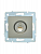 Розетка компьютерная 1-м СП ASTI IP20 RJ45 механизм Cat 6e платина. LEZARD 7081-3588-140