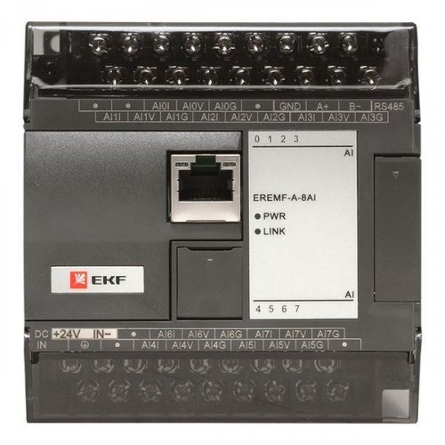 Модуль аналогового ввода EREMF 8 PRO-Logic (без поверки) EKF EREMF-A-8AI фото 8