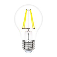Лампа светодиодная LED-A60-7W/WW/E27/CL/MB грушевидная GLM10TR форма "А" прозр. Multibright свет теплый бел. 3000К 100-50-10 упак. картон Uniel UL-00002366