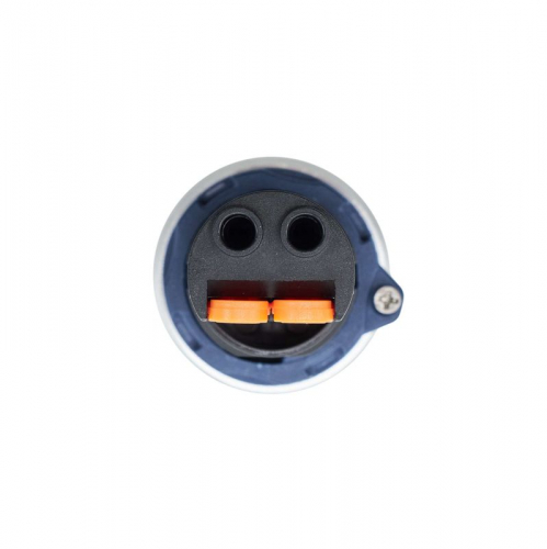 Индикатор сигнальный со встроен. диодом 9-24В зажим Plug-In алюм. син. DKC M22L-F24BAP фото 4