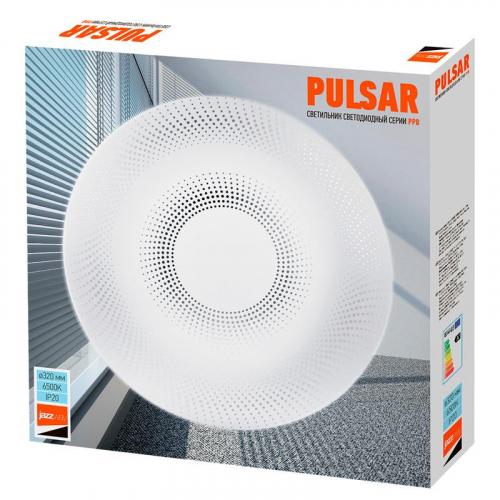 Светильник светодиодный декоративный PPB Pulsar 32Вт 6500К IP20 d320х60 настенно-потолочный бытовой JazzWay 5025042 фото 7