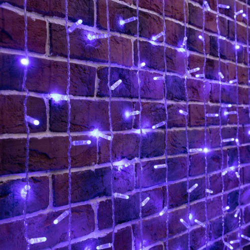 Гирлянда светодиодная "Светодиодный Дождь" 2х6м 768LED син. 70Вт 230В IP65 постоян. свечение провод прозр. (нужен шнур питания 303-500-1) Neon-Night 235-173 Гирлянда светодиодная "Светодиодный Дождь" 2х6м 768LED син. 70Вт 230В IP65 постоян. свечение провод прозр. (нужен шнур питания 303-500-1) Neon-Night 235-173