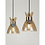 Светильник Iris 9186-302 60Вт 2хЕ27 (подвес) подвесной модерн Rivoli Б0069954