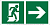 Знак безопасности BL-3015B.E35"Напр. к эвакуационному выходу направо" Белый свет a18151