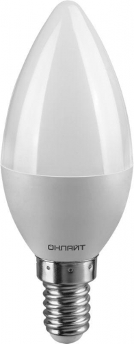 Лампа светодиодная 90 411 OLL-C37-9-230-4K-E14-FR 9Вт свеча 4000К E14 90-240В PRO ОНЛАЙТ 90411 фото 2