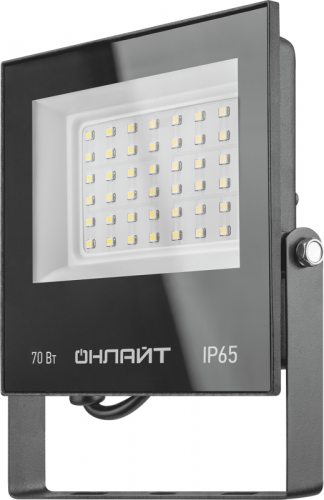 Прожектор светодиодный 90 499 OFL-03-70-6.5K-BL-IP65-LED 70Вт 6500К IP65 5600лм черн. ОНЛАЙТ 90499 Прожектор светодиодный 90 499 OFL-03-70-6.5K-BL-IP65-LED 70Вт 6500К IP65 5600лм черн. ОНЛАЙТ 90499