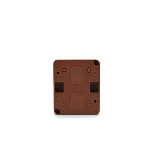 Выключатель 1-кл. ОП AtlasDesign PROFI IP54 10AX с подсветкой терракот. SE ATN547013 фото 3