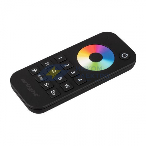 Пульт SMART-R26-RGBW Black (4 зоны 2.4G) (IP20 пластик 5 лет) Arlight 023477 фото 2