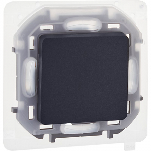 Переключатель 1-кл. Inspiria 10А IP44 250В 10AX механизм антрацит IEK 673673 Переключатель 1-кл. Inspiria 10А IP44 250В 10AX механизм антрацит IEK 673673
