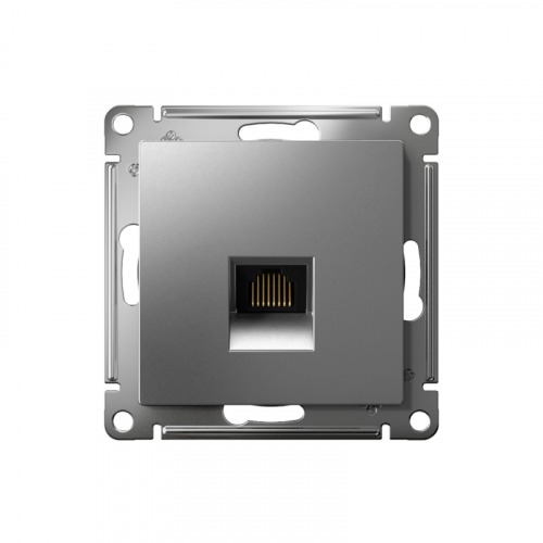 Розетка компьютерная AtlasDesign RJ45 кат.6A механизм сталь SE ATN000986 фото 2 Розетка компьютерная AtlasDesign RJ45 кат.6A механизм сталь SE ATN000986 фото 2