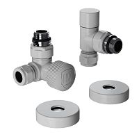 Набор термостатический трехосевой Design Pro 15мм М30х1.5 бел. Royal Thermo НС-1646645