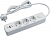 Удлинитель 3х1.5м с заземл. 16А IP20 95 687 NPE-USB06-03-150-ESC-3X1-PD20W USB-C + USB-A с выкл. бел. NAVIGATOR 95687