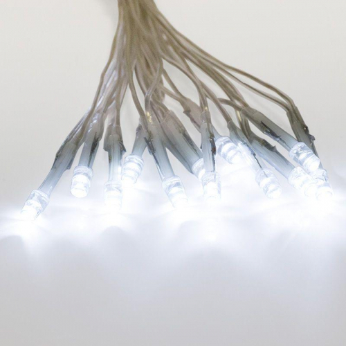 Гирлянда светодиодная "Сеть" 1.8х1.5м 180LED бел. 15Вт 220-240В IP20 с контроллером 8 режимов провод ПВХ прозр. Neon-Night 215-135 фото 11