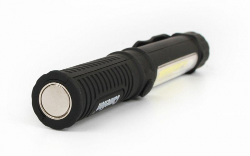 Фонарь-ручка LED51521 COB LED + 1Вт LED 3хR03 магнит клипса пластик. черн. (блист.) Camelion 13361 фото 6