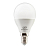 Лампа светодиодная RS LED G45 E14 6W 220-240V 6Вт шар матовая 2700К тепл. бел. E14 600лм 220-240В Ra90 Русский Свет 15010445050