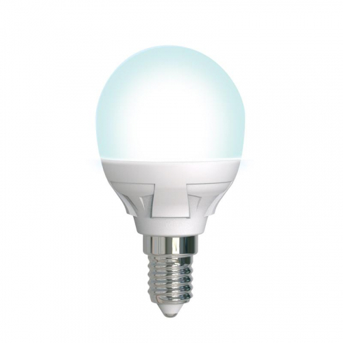 Лампа светодиодная LED-G45 7W/4000K/E14 /FR/DIM PLP01WH Яркая 7Вт матовая 4000К нейтр. бел. E14 диммир. (упак. картон) Uniel UL-00004300 Лампа светодиодная LED-G45 7W/4000K/E14 /FR/DIM PLP01WH Яркая 7Вт матовая 4000К нейтр. бел. E14 диммир. (упак. картон) Uniel UL-00004300