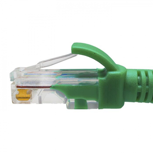 Патч-корд UTP 5e 4х2 26AWG (7х0.16мм) Cu LSZH 2м зел. SUPRLAN 10-0158 фото 3